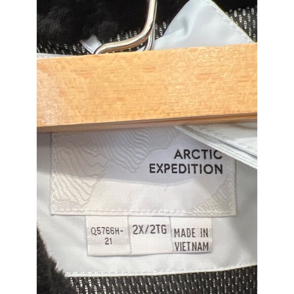 Arctic Expedition Diamond Quilted Parka w/ Removable Hood Size 2X Ancient Water - Picture 4 of 6